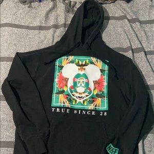 Heff DISNEY Men's Mickey Tropical Hoodie